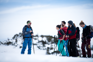 CAMP 4: LAWINENKURS - ENTSCHEIDUNGSTRAINING SCHNEESCHUHTOUR
