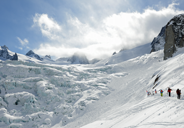 FREERIDEN IN CHAMONIX AM MONT-BLANC