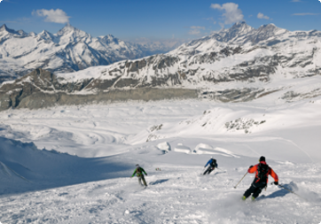 FREERIDEN UND HELISKIING IN ZERMATT